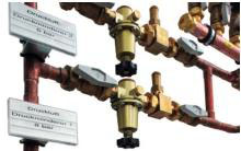 Compressed air reducing stations Pressure reducer station for reducing the compressor pressure